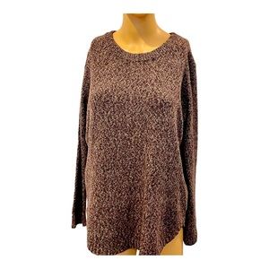Gorgeous chocolate brown pullover sweater, worn once.